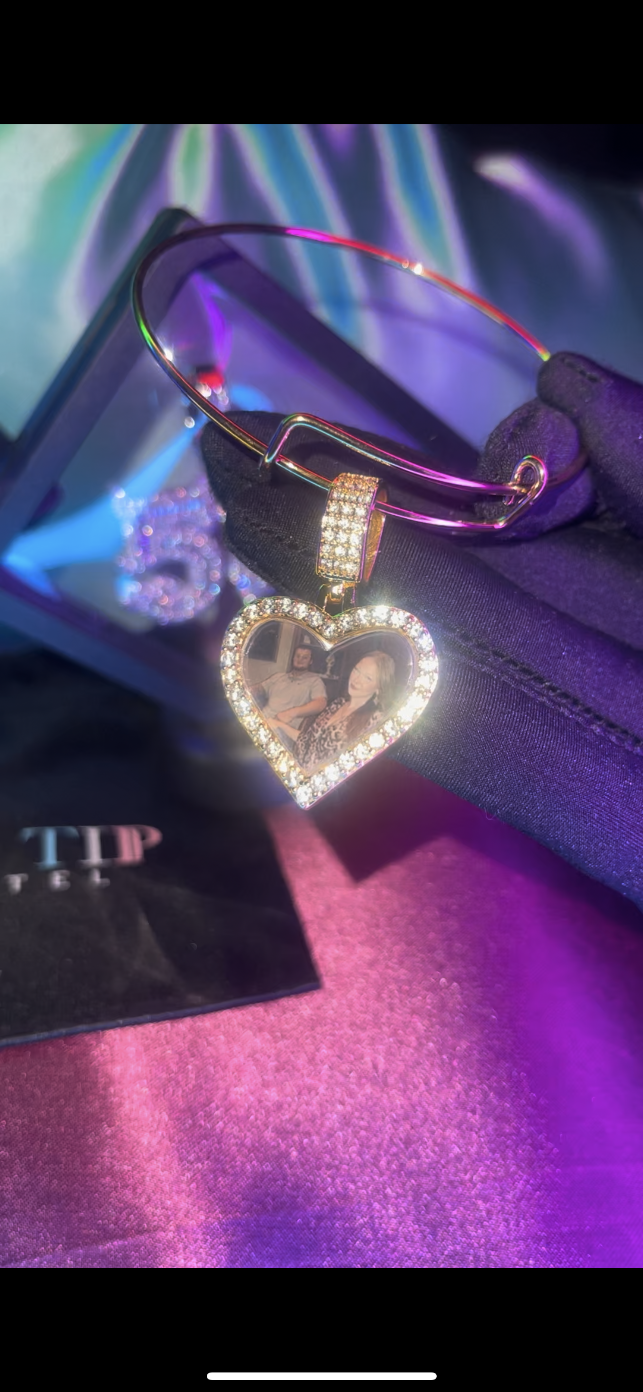 Heart Pendant Bracelet